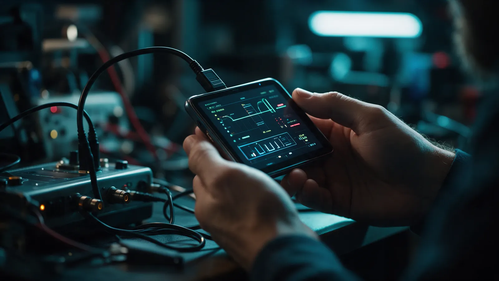 Diagnosticare telefon cu echipament profesional