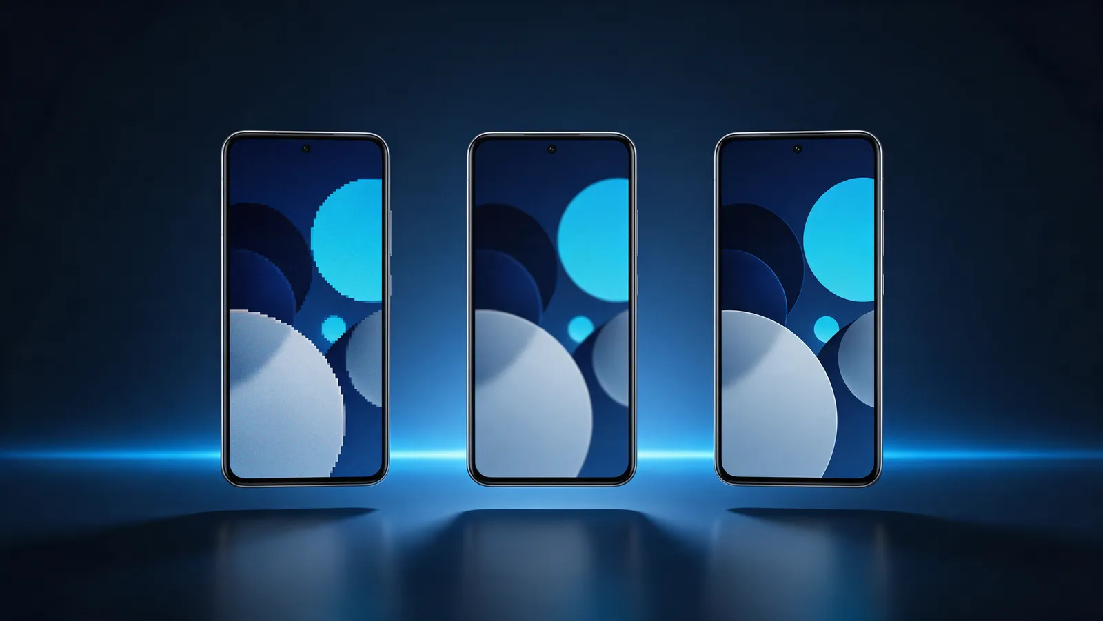 Comparație grade de calitate display-uri
